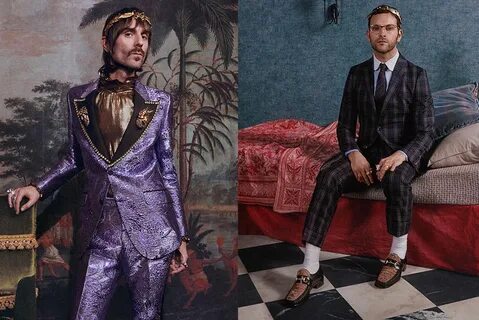 Gucci Launches Roman-Inspired Cruise 2018 Campaign / Style D