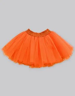 Orange Tulle Skirt - A.T.U.N.