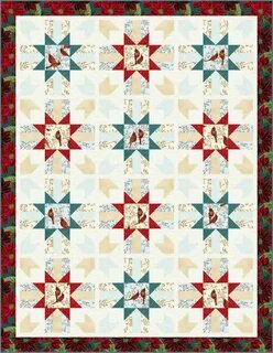 FREE PATTERN: Hoffman Fabrics' Good Tidings / Christmas in J