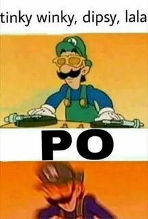 Luigi Dj Meme Plantilla