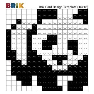 Grid 16X16 Pixel Art Black And White