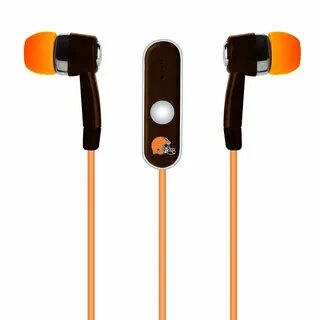 Cleveland Browns Hands Free Ear Buds with Microphone.