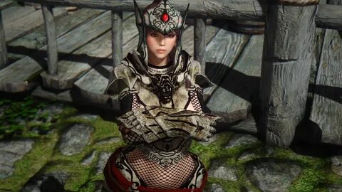 Myunhel on Twitter: "Skimpy Ancient Falmer Armor https://t.c