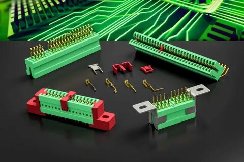 PCB Edgecard connectors can be quickly delivered in any leng