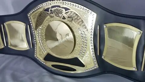 Custom Spinner Championship Title Belt - YouTube