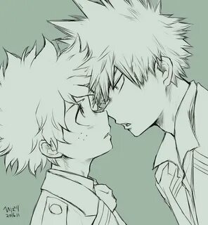 Bakugou Katsuki × Midoriya Izuku Deku boku no hero, My hero 