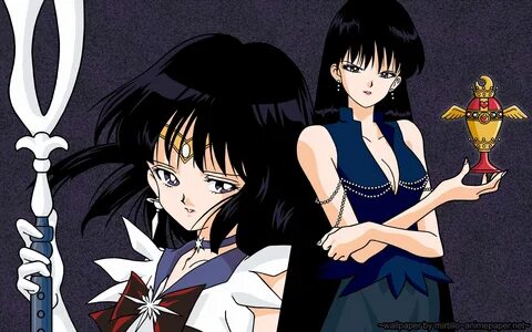 Saturn and Mistress 9 Sailor saturn, Sailor moon wallpaper, 