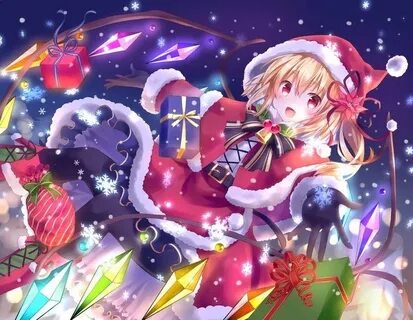 Pin by ゆ め じ ぃ on フ ラ ン ド-ル ス カ-レ ッ ト Anime, Anime christmas