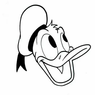 Donald Duck Outline Related Keywords & Suggestions - Donald 