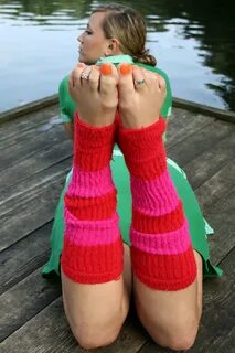 Ananda barefoot in leg warmers sunnystreets Flickr