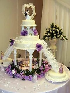 wedding cake designs with fountain Fountain wedding cakes, W