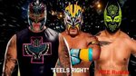 WWE Kalisto & Rey Mysterio vs Sin Cara - YouTube