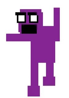 Purple Guy Pixel Art Fivenightsatfreddys All in one Photos