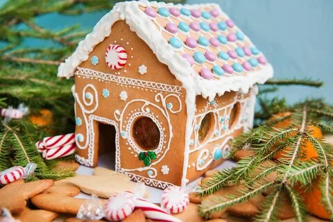 gingerbread house HD wallpapers, Backgrounds