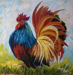 Pin on Roosters I love to paint