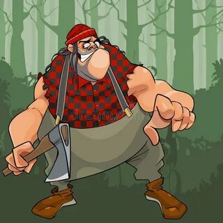 Person Profession Lumberjack Stock Illustrations - 414 Perso