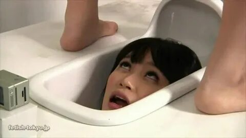 Fetish tokyo pretty girl is turned into human squat toilet u