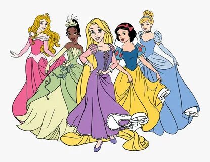 Disney Princesses Clip Art - Disney Princesses Clipart, HD P