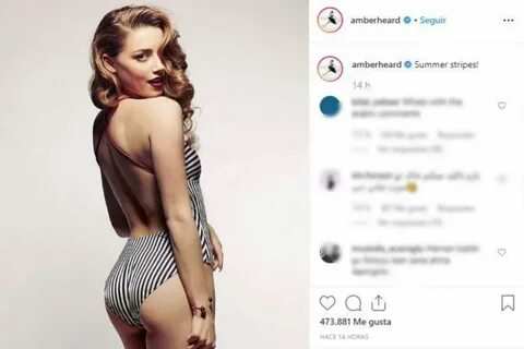 Amber Heard presume de figura Famosos EL MUNDO