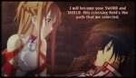Sword Art Online Wallpaper Quotes Asuna And Kirito SAO Sword