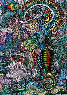 Psychedelic drawings of Shiptushaboo - Andrei Verner