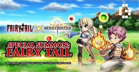 Brave Frontier to feature Fairy Tail - GamerBraves