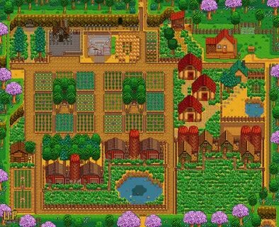 Лучшие макеты фермы stardew valley