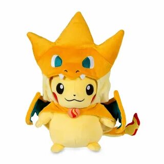 Mega Charizard Y Costume Pikachu Poké Plush Pokémon Center O
