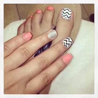 matching nail and toe designs - Wonvo