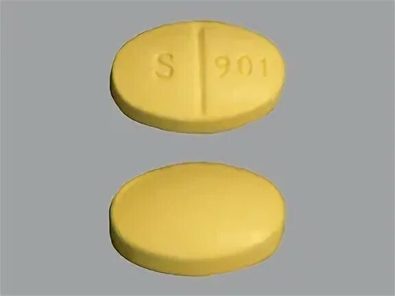 Alprazolam 0.5 Mg Tablet - Yellow Oval Tablet S 901 Gsms, In