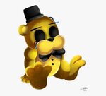 Cute Withered Golden Freddy, HD Png Download - kindpng