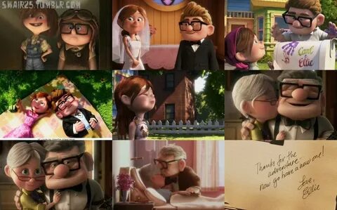 Carl and Ellie (1024 × 638) Up the movie, Montage, Screenwri