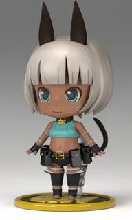 Nendoroid Ms. Fortune - skullgirls by necyda Skullgirls, Nen