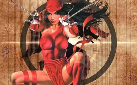 Elektra - Elektra is Daredevil's most fearsome enemy as well