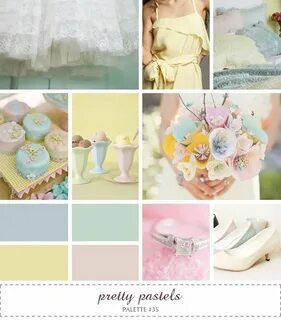 Inspire. Palette #35: Pretty Pastels Pretty pastel, Wedding 