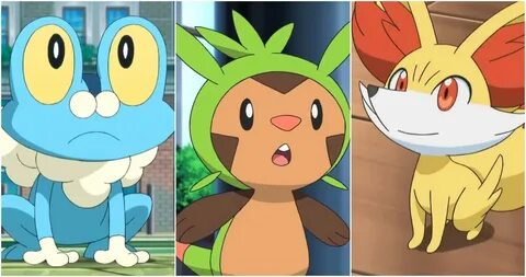 All Starters In The Main Pokemon Games By Generation