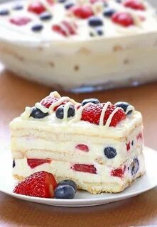 No Bake Summer Berry Icebox Cake Recipe Easy summer desserts