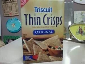 Nabisco Triscuit Thin Crisps Original - Photo