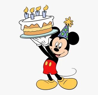 Transparent Mickey Mouse Clipart Png - Mickey Mouse Happy Bi
