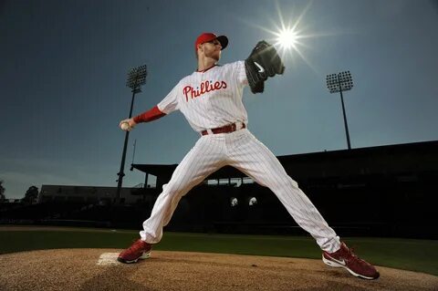 Philadelphia Phillies pitcher Roy Halladay Baseball senior p