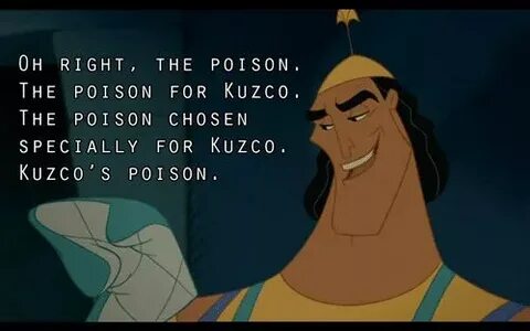 Kuzco's poison Yzma and kronk, The emperor's new groove, Emp