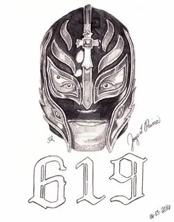 Rey Mysterio Drawing at PaintingValley.com Explore collectio