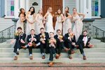 funny bridal party photo by Leigh and Becca literally obsess