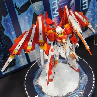 HGBF 1/144 HOT SCRAMBLE GUNDAM on display @ 56th All Japan M