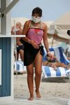 Hannah Ann Sluss - In a turquoise blue bikini on the beach i
