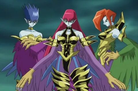 Harpie Lady Systers - Yugioh Yugioh monsters, Yugioh, Anime