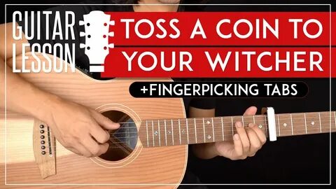 Toss A Coin To Your Witcher Guitar Tutorial 🎸 💰 Easy Chords 
