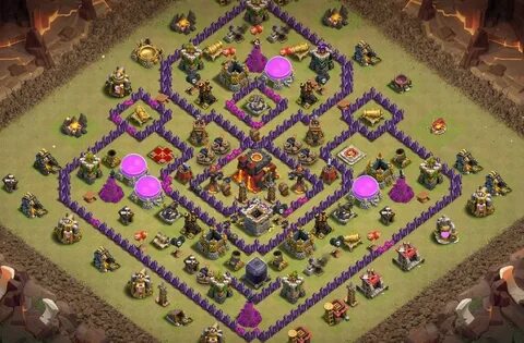 Copy The Best Base Clash of Clans Layouts Town Hall - 10 TH