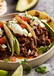 Mexican Shredded Beef (and Tacos) Recipe Mexican shredded be