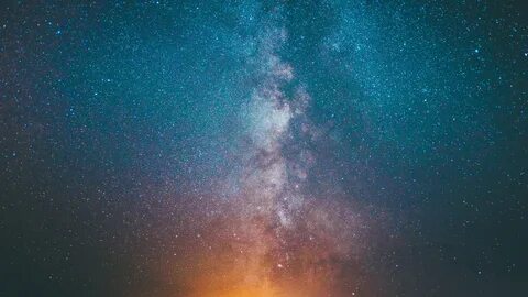 Обои Млечный Путь, звезда, Галактика, атмосфера, астрономиче